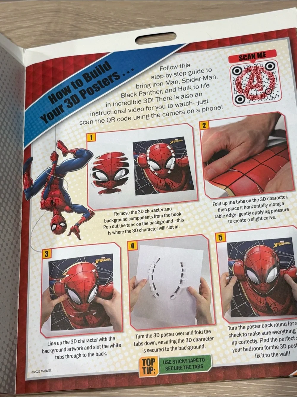 Marvel set 3d